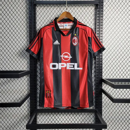 Retro AC Milan Home Kit 98/99 Football Jersey
