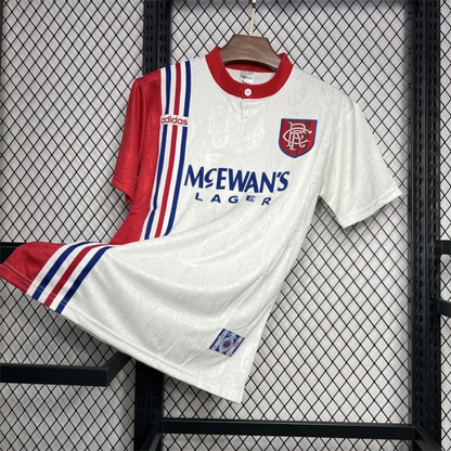 Retro Rangers Away Kit 1996 1997 Football Jersey