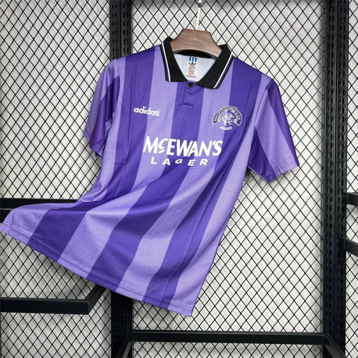 Retro Rangers Third Kit 1994 1995 Football Jersey