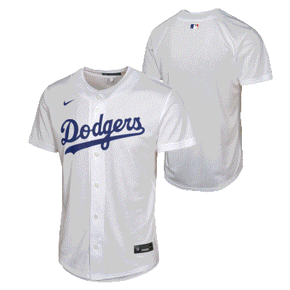 Nike Youth Los Angeles Dodgers Home Jersey-White