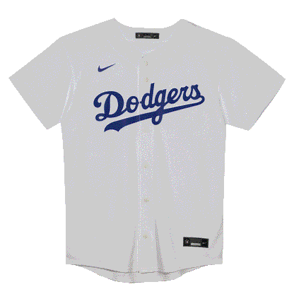 Nike Preschool Los Angeles Dodgers Home Jersey-White
