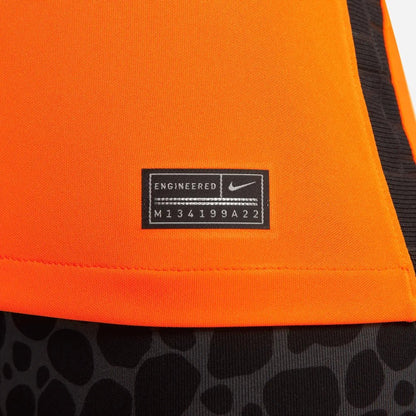 Nike Netherlands Women's EC22 Home Jersey - Total Orange-Black