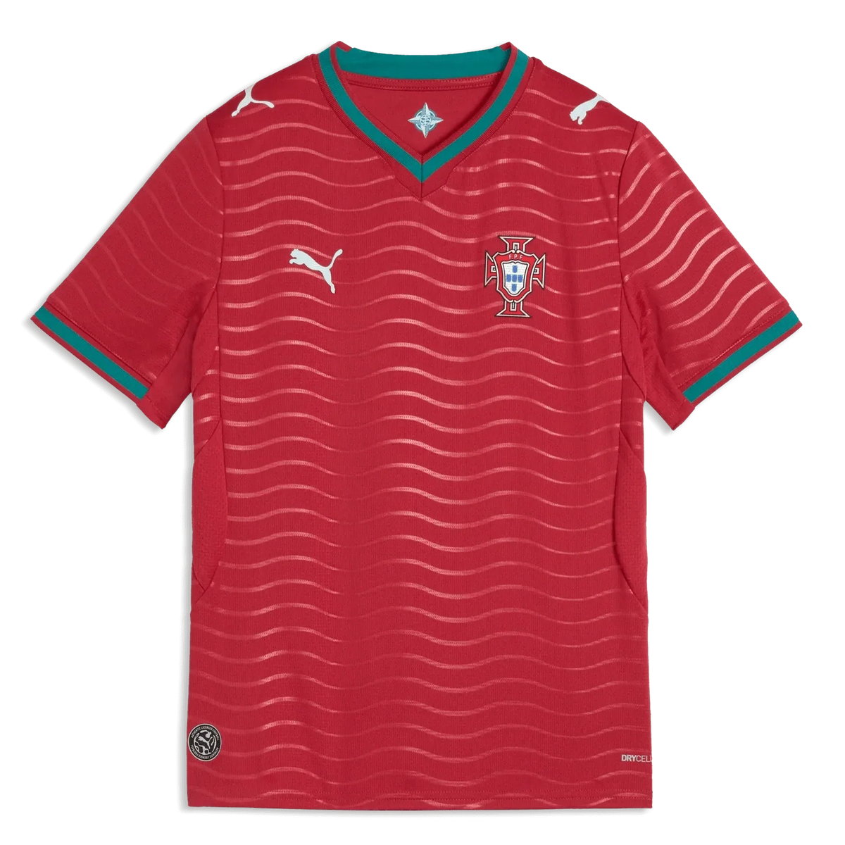 Puma 2026 Portugal Youth Stadium Home Soccer Jersey