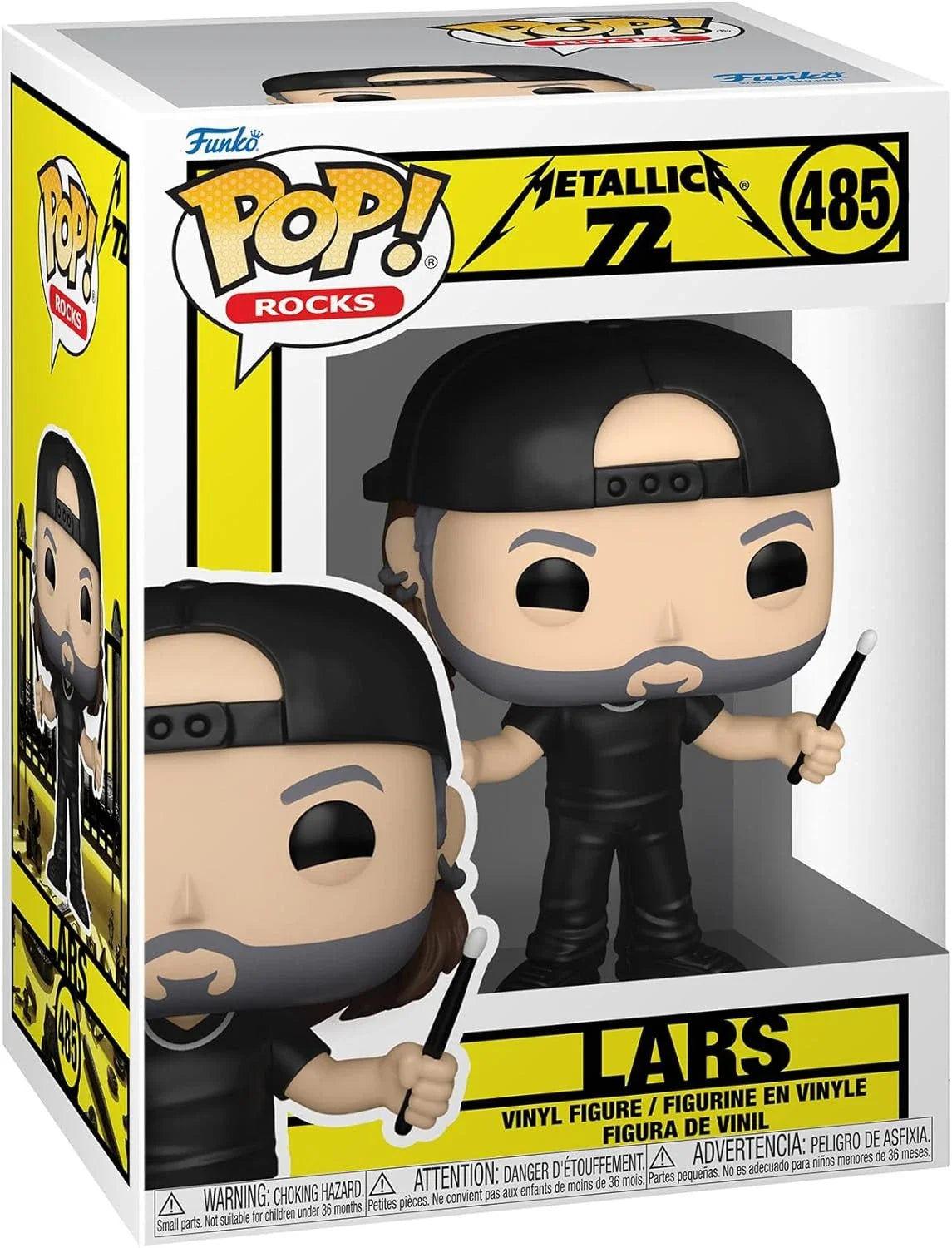 Pop! Vinyl/Metallica - Lars (72 Seasons) [Toy]