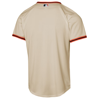 Nike Youth San Francisco Giants Home Replica 2.0 Jersey-Cream