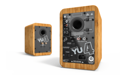 Kanto YU4 Powered Speakers - Bamboo